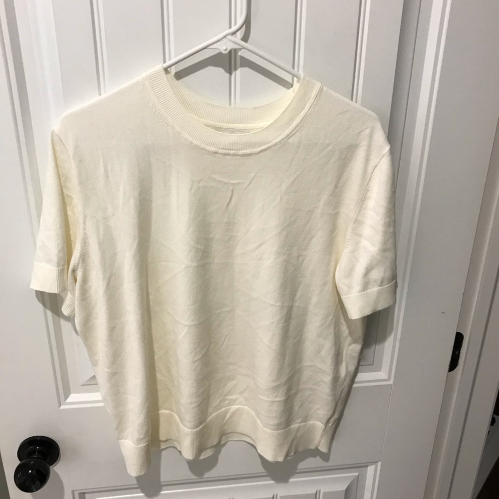 Banana Republic Factory Short Sleeve Knit Top